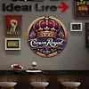 Couronne royale - Plaques rondes en m&eacute;tal(30*30cm)