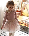 Kid Baby Girl Sparkle Lace Mesh Skirts Dresses