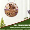 Diamond Painting Kit Horse Round Acrylic Ornament 9.84x9.84in