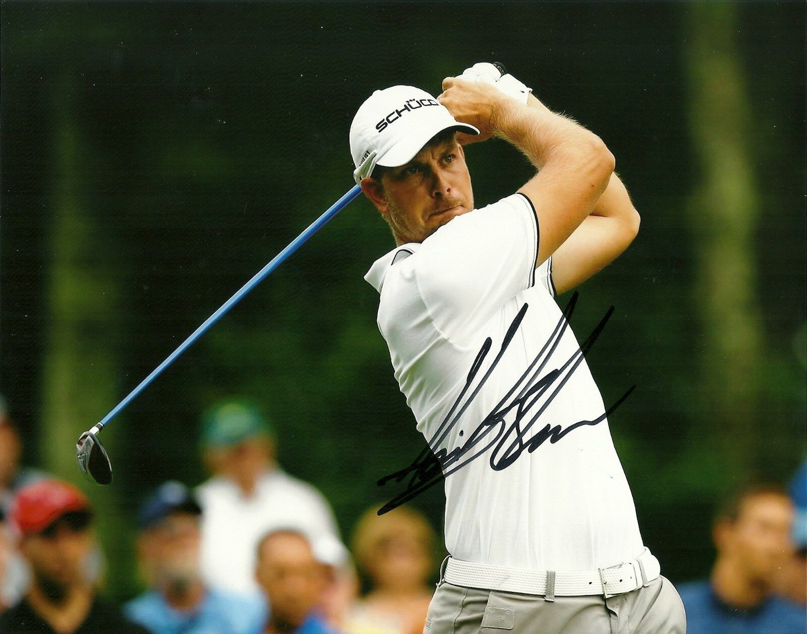 2013 FedEx CUP WINNER HENRIK STENSON HAND SIGNED PGA GOLF 8X10 Photo Poster painting W/ COA