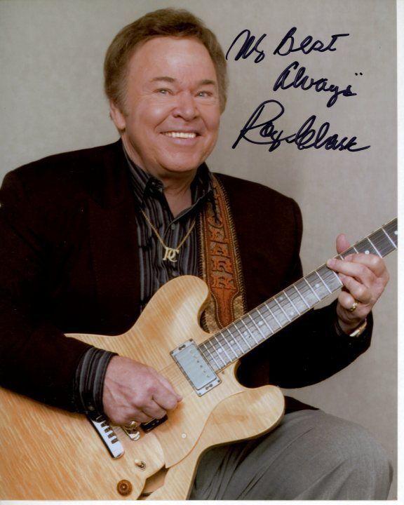 ROY CLARK Signed Autographed Photo Poster painting