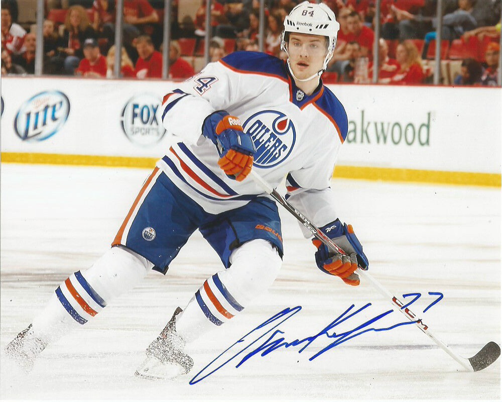 Edmonton Oilers Oscar Klefbom Autographed Signed 8x10 NHL Photo Poster painting COA B