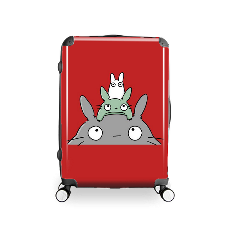 Adorable Wood Spirits, My Neighbor Totoro Hardside Luggage