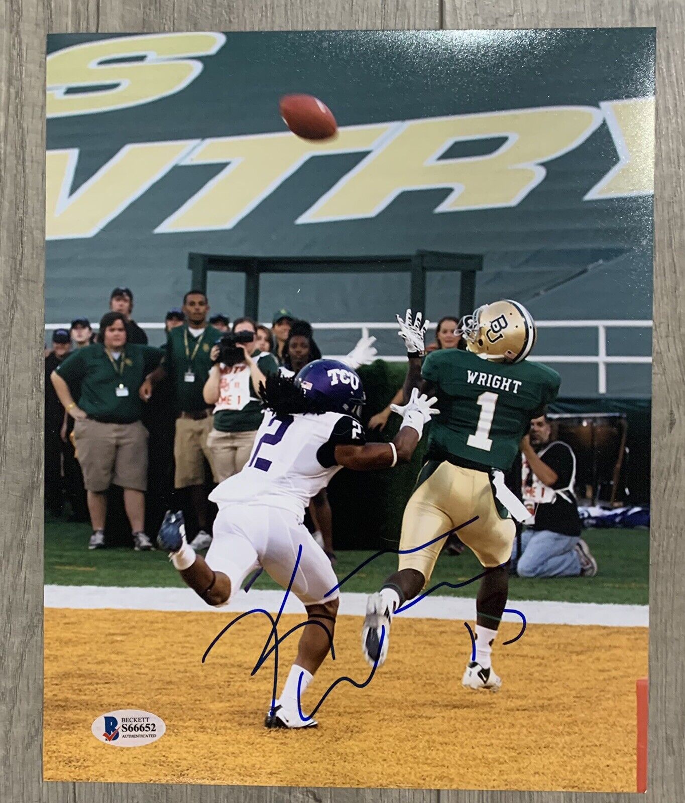 kendall wright signed autographed 8 x 10 Photo Poster painting beckett bas coa