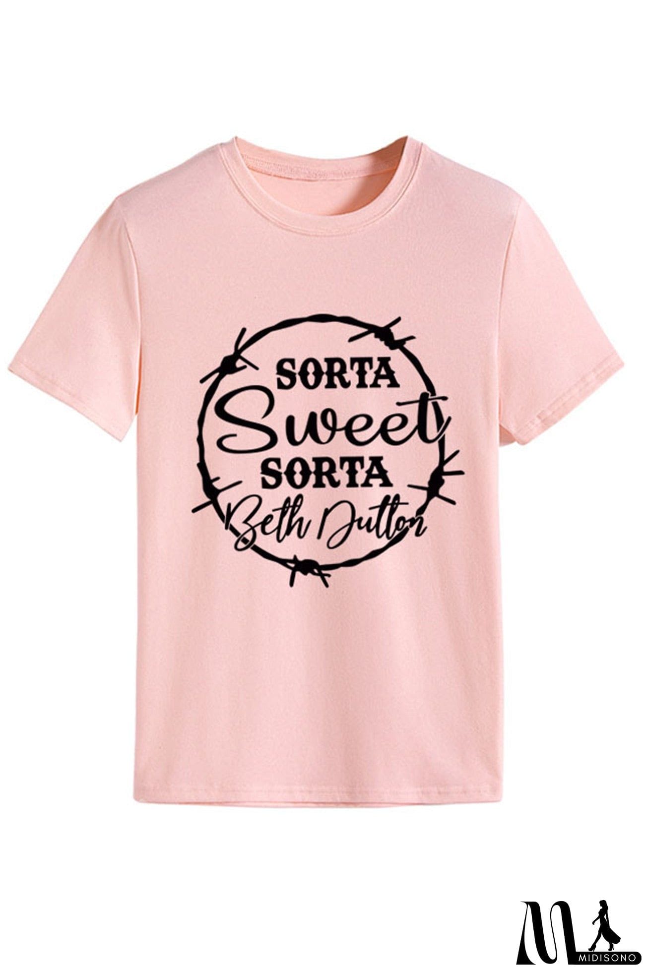 MidiSono - Sorta Sweet Printed T-shirt