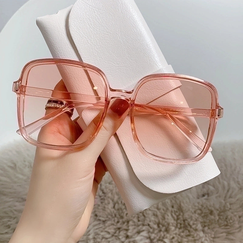 Retro Geometric Pc Square Full Frame Women’s Sunglasses