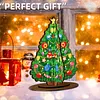 Diamond Painting Double Sided 3D Christmas Tree Tabletop Ornaments Kits