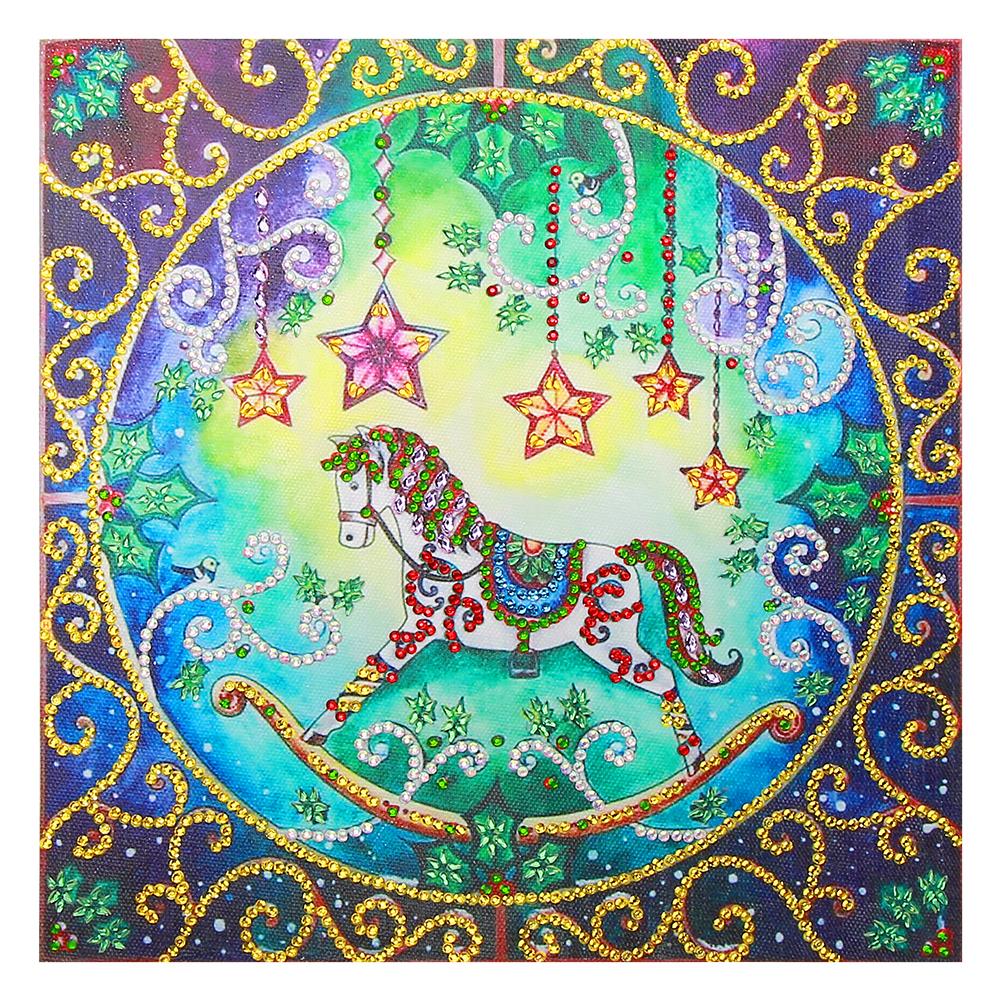 

30*30CM - Horse - Special-Shaped Drill Diamond Painting, 501 Original