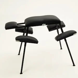 pornhint Pornhint Spanking Bench BDSM Furniture Bondage Sex Table Spank Bench Black Leather Handcuffs Kit Bondage Restraint Pillory Stand BDSM Gift for Her