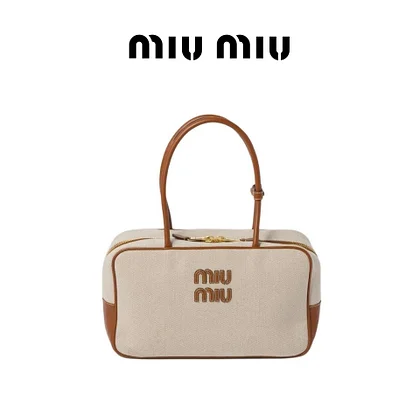Miu Miu Canvas top-handle bag