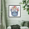 Diamond Painting-DIY Crystal Rhinestone Cat in the Pocket