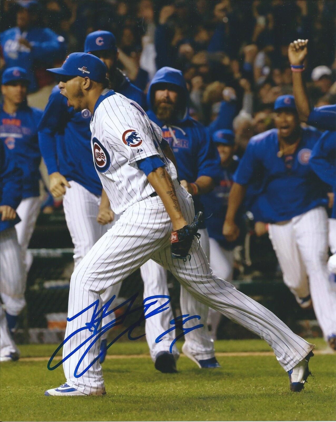 HECTOR RONDON signed autographed CHICAGO CUBS 8X10 Photo Poster painting w/COA