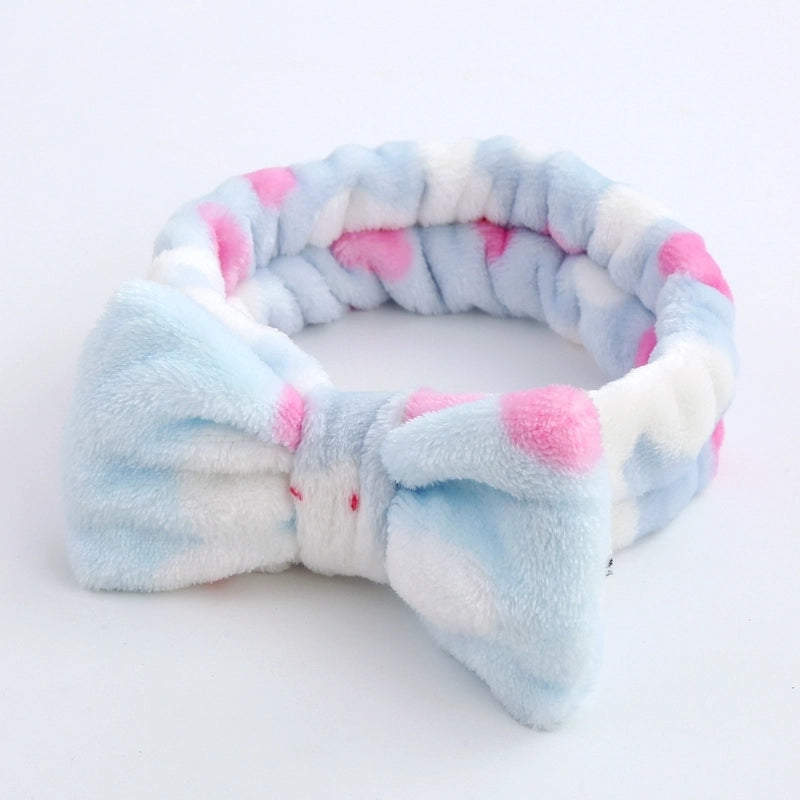 Casual Cute Unisex Bow Knot Leopard Spa Headband
