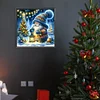 (40*40cm)Christmas Gnome -  Full Round Drill Diamond Painting