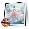 Diamond Painting-DIY Crystal Rhinestone Flower Fairy