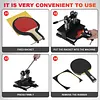 [US Local Warehouse] Table Tennis Racket Rubber Cutting Machine Precision Table Tennis Rubber Cutter Double Roller Bearing Design with 8mm Thickness Base Plate Effortless Edge Trimming Pasting for Ping Pong Bat