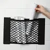 Sac de rangement universel en filet avec autocollants adh&eacute;sifs