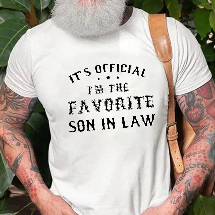 FAVOURITE SON IN LAW T-shirt