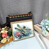 Vintage-Inspired 5D DIY Diamond Painting Waterproof Adjustable Strap Shoulder Cross Bag Kit(Dragonfly)