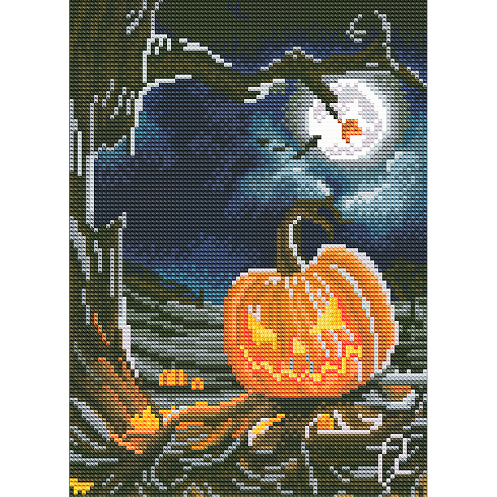 

Luminous Halloween - Round Drill Diamond Painting - 30*40CM, 501 Original