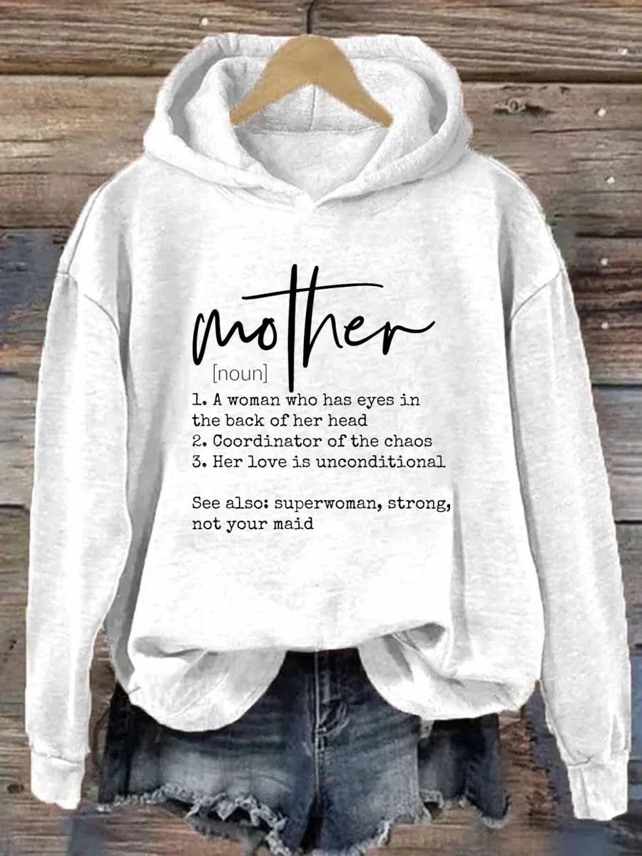 Mother Definition Hoodie