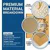 (25x25cm)DIY Pearl Painting Xmas Framed Handmade Pearl Material Art Kit Living Room Decor