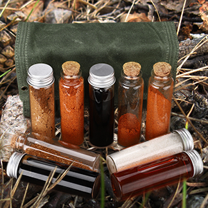 Portable Spice Bag with 9 Spice Jars