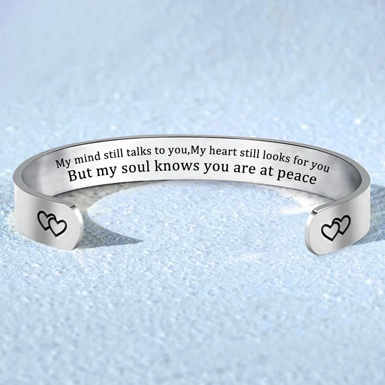 Memorial - My Soul Knows You Are At Peace Bracelet
