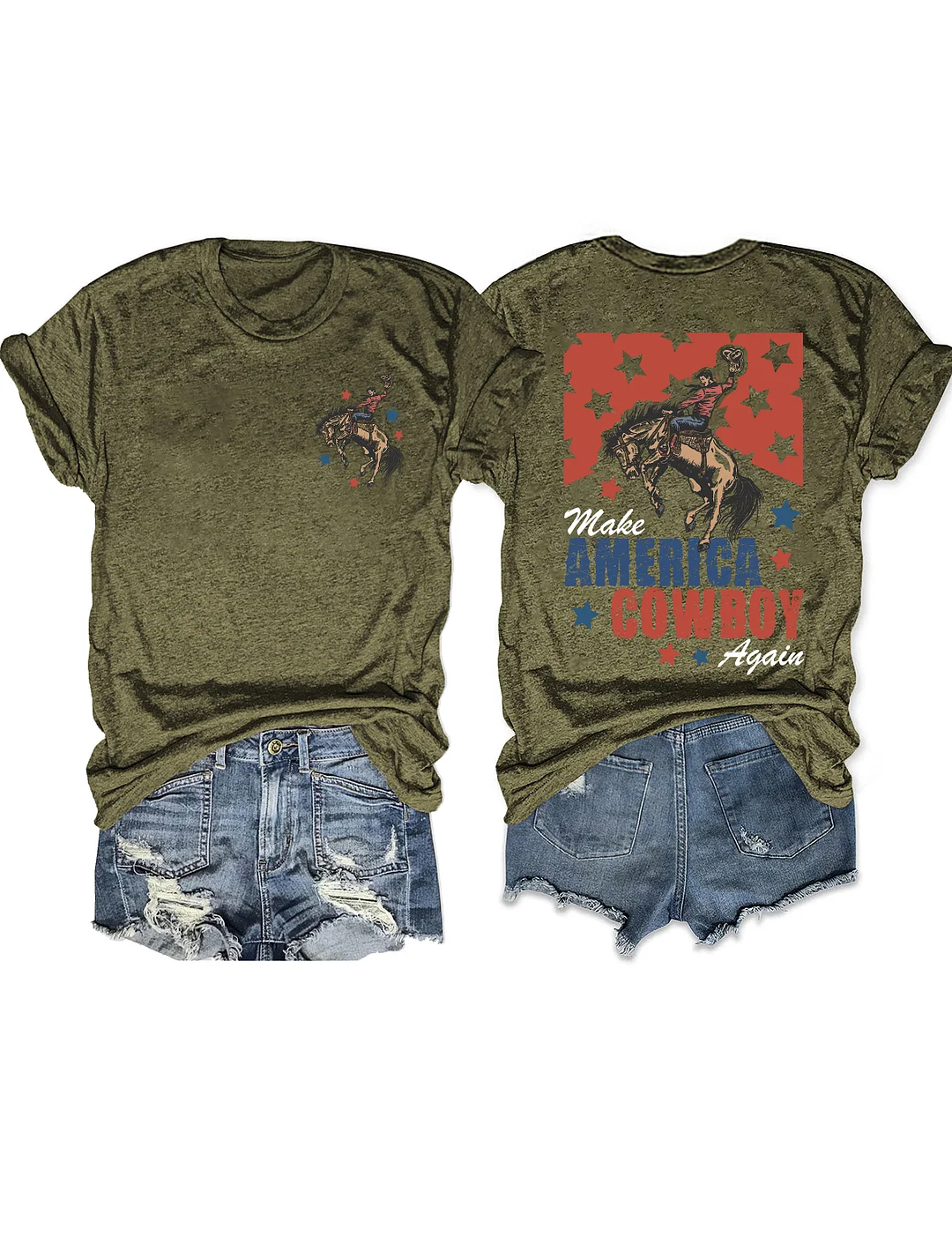 Make America Cowboy Again T-shirt