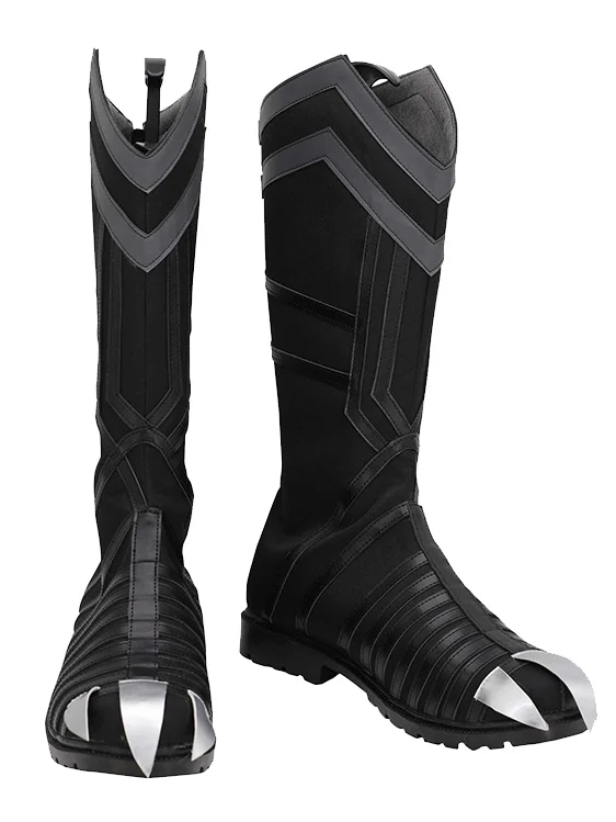 Black Panther Cosplay Boots