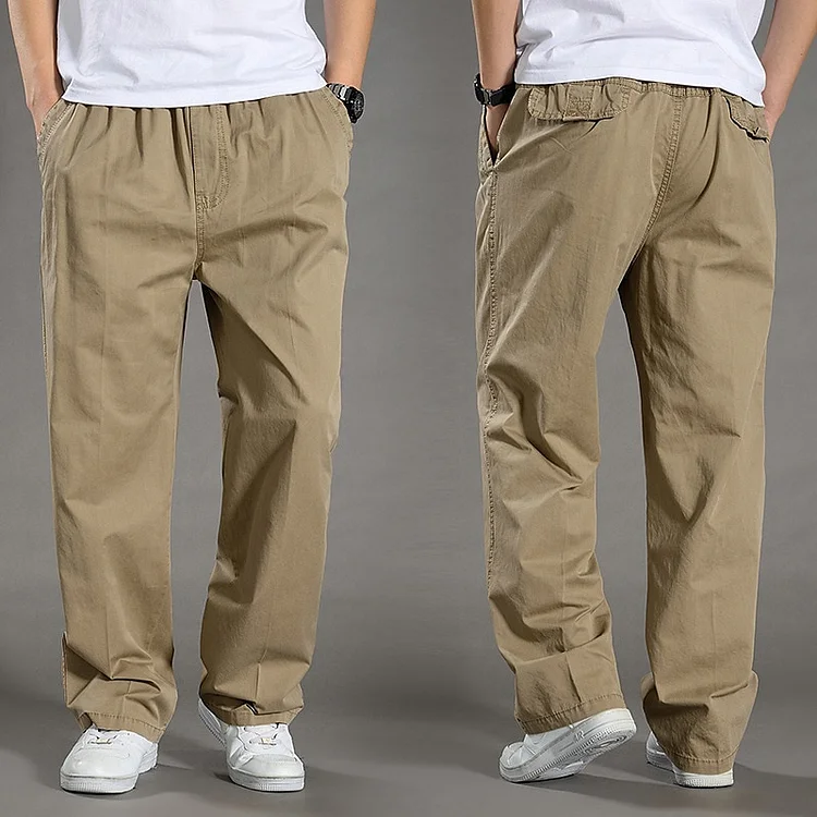 Men's Loose Cargo Pants Comfortable And Breathable