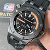 Royal Oak Offshore Diver 15707 Black Ceramic on Black Rubber Strap 42mm Super Clone