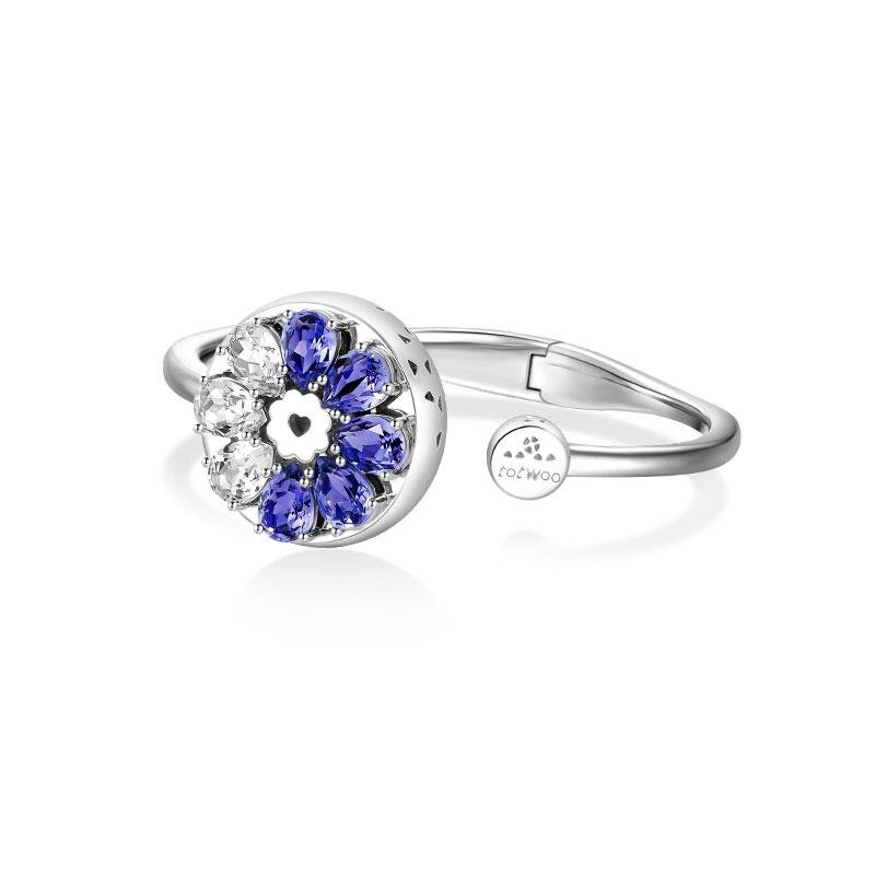 Vangogifts Sea Wind Austria Crystal Bracelet