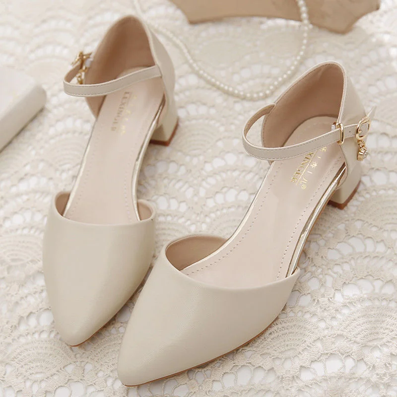  2022 Women Shoe Designer Pump Square Heel for Summer Dancing Party Wedding Sandal Chaussure