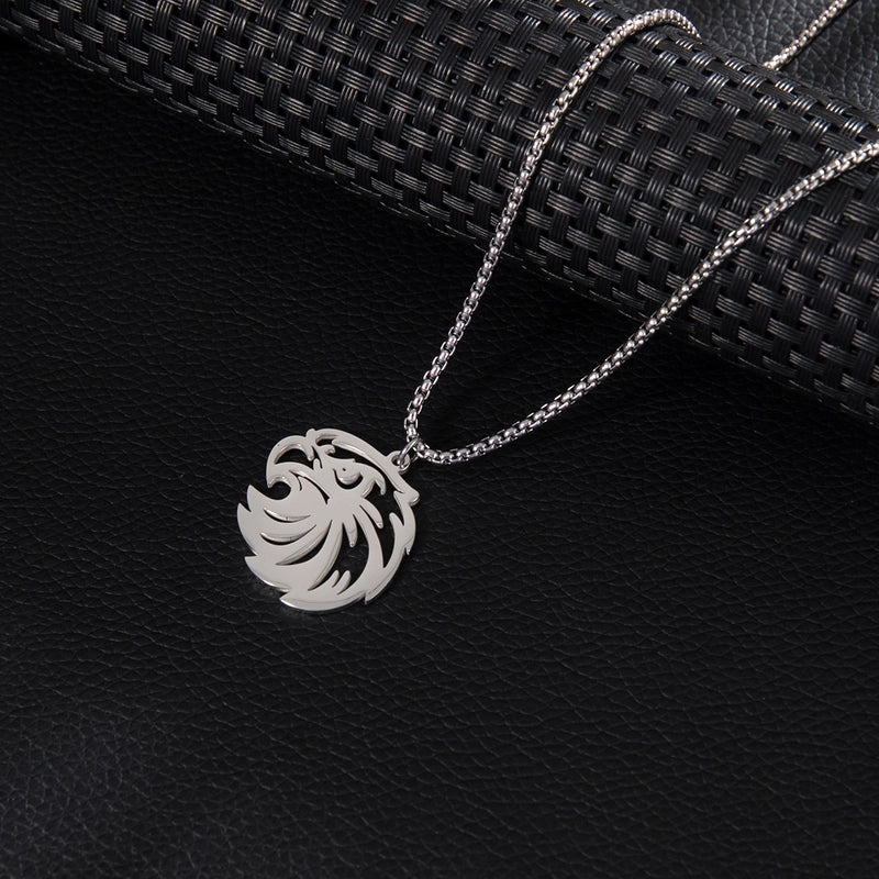 Basic Minimalist Classic Style Eagle Eagle 201 Stainless Steel Unisex Pendant Necklace