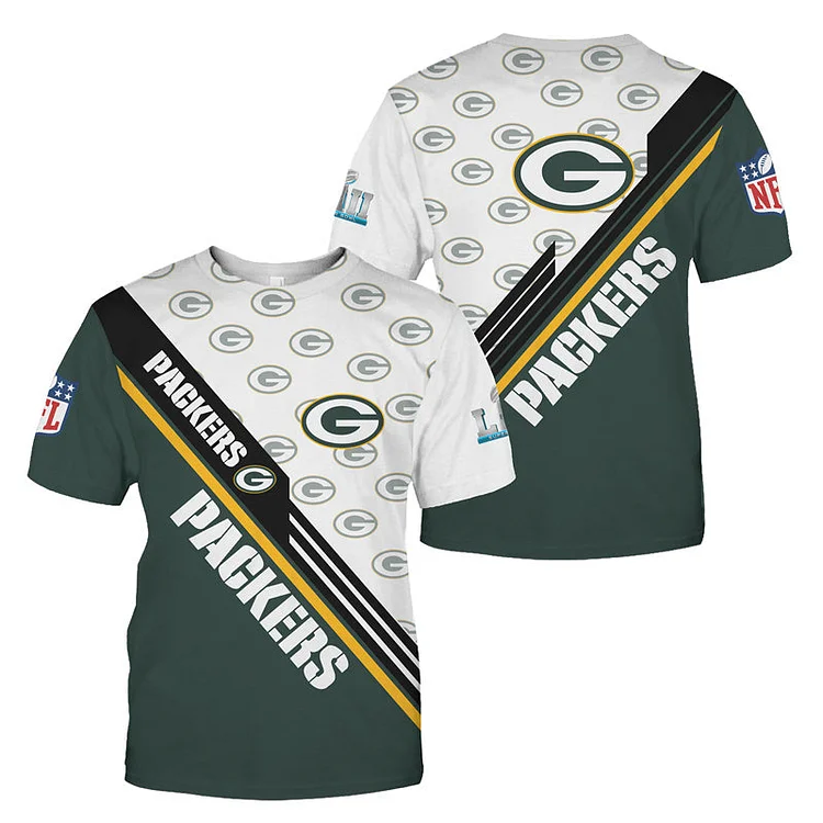 Green Bay Packers All Over Print T-Shirt