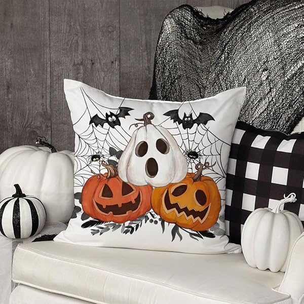 Loveyoufancy Halloween Pumpkin Pillow