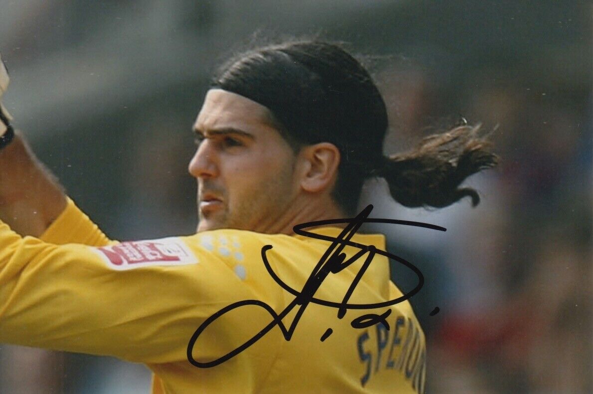JULIAN SPERONI HAND SIGNED 6X4 Photo Poster painting CRYSTAL PALACE FOOTBALL AUTOGRAPH 1