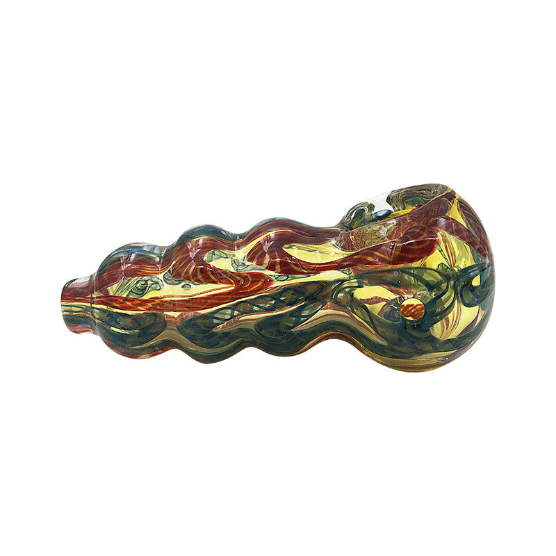 New Glass Hand Pipe Spoon Wholesale Hookah Tobacco Glass Smoking Pipe