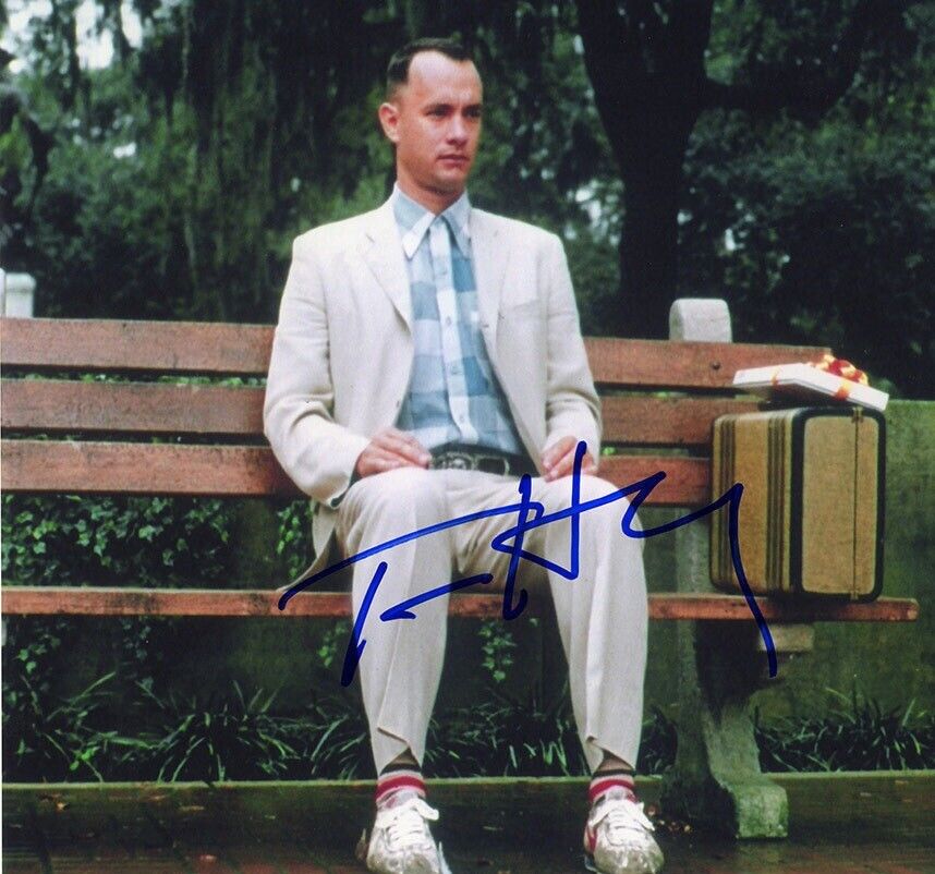 Tom Hanks ( Forest Gump ) Autographed Signed 8x10 Photo Poster painting REPRINT