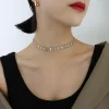 Stylish Rhombus Collarbone Necklace