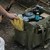 Camping Storage Bag Large Capacity Foldable Bag for Hiking Picnic Travel (Green)