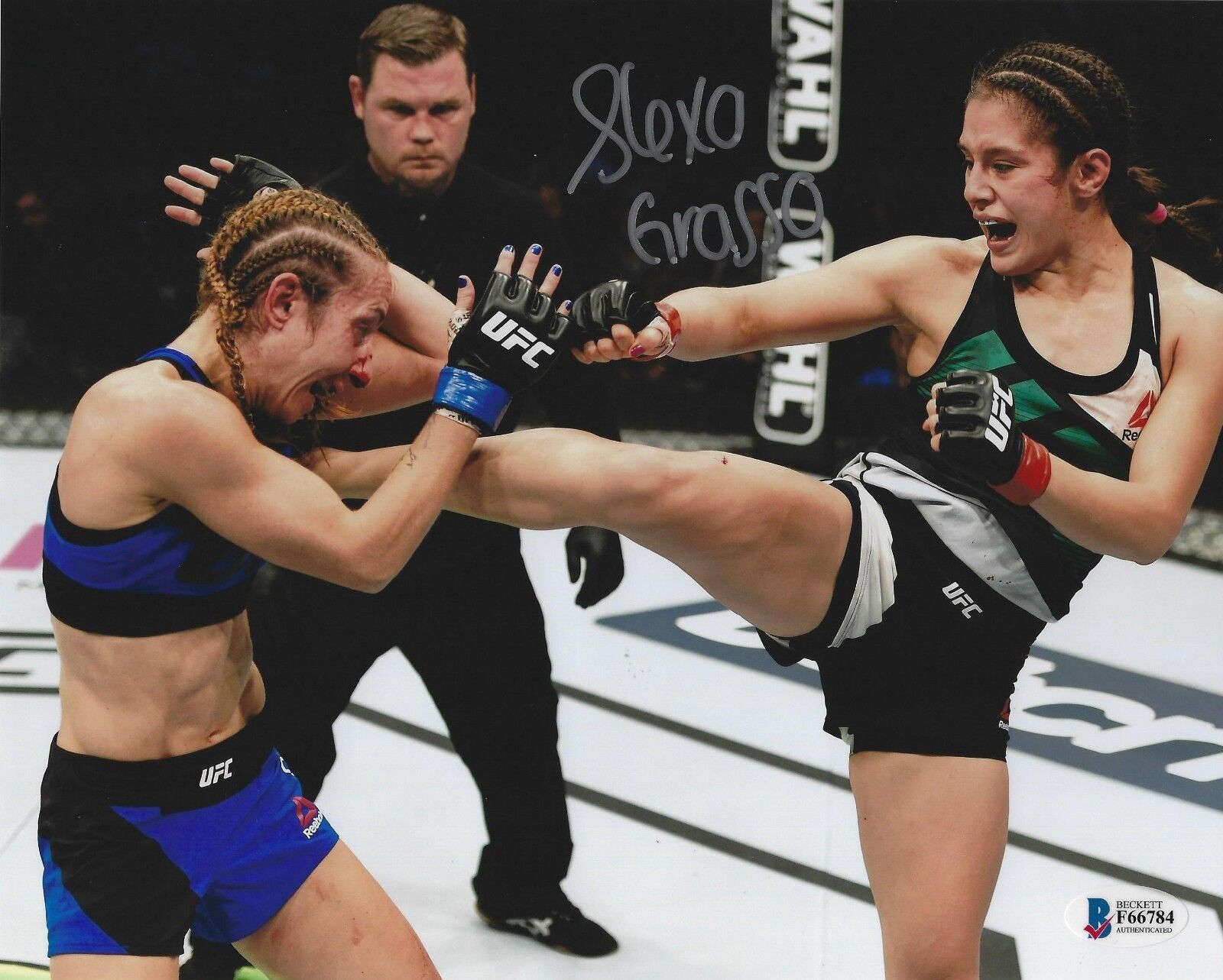 Alexa Grasso Signed 8x10 Photo Poster painting BAS Beckett COA UFC TUF Latin 3 America Finale 84