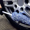 Car Cleaning Brush Tools Soft Tire Rim Cleaner Handheld for Auto Vehicle Washing