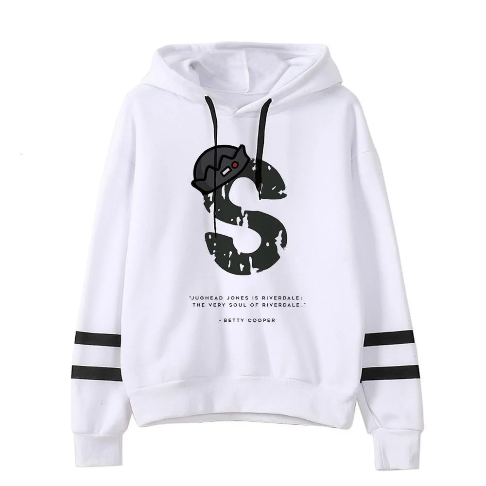 Women's Riverdale Southside Serpents Harajuku Cartoon Hoodie South Side Serpents Snake Print Sweatshirt