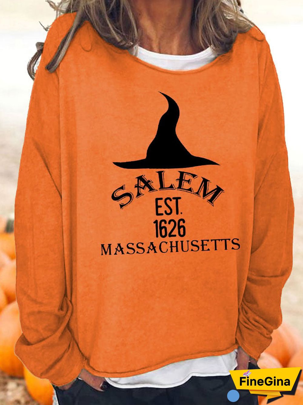 Women's Salem Massachusetts Sweatshirt