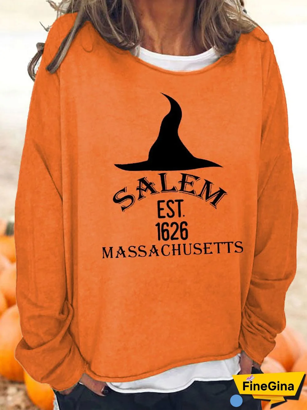 Women's Salem Massachusetts Sweatshirt