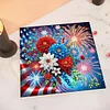 (Pre-Framed)Memorial day-Special Shape Diamond Painting Kit(25x25cm)
