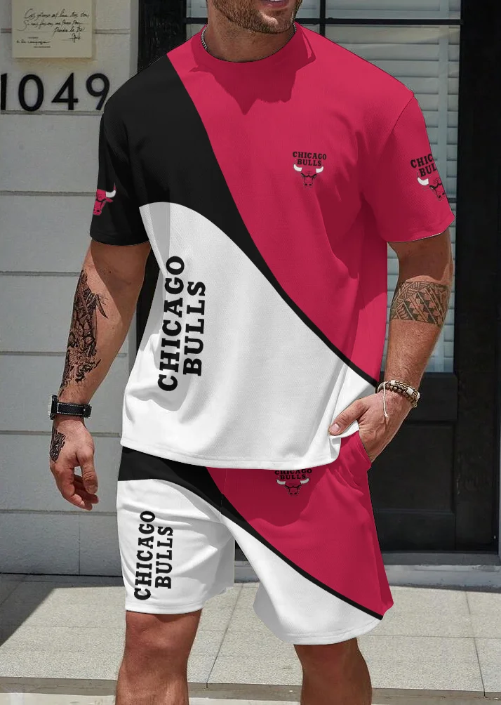Chicago Bulls  Limited Edition Top And Shorts Two-Piece Suits