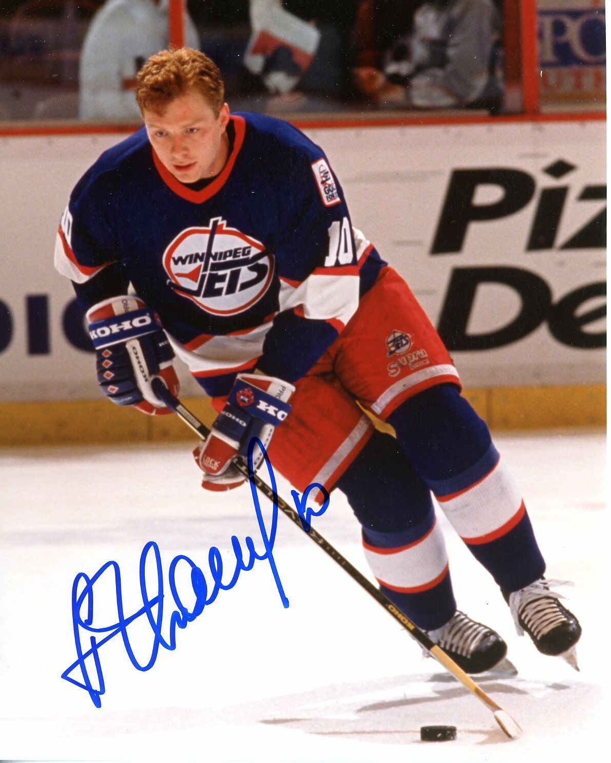 Alexei Zhamnov Autographed 8x10 Winnapeg Jets # S324